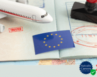 Warning signs of visa scams in India showing how to identify fake visa agents and immigration fraud